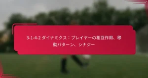Read more about the article 3-1-4-2 ダイナミクス：プレイヤーの相互作用、移動パターン、シナジー
